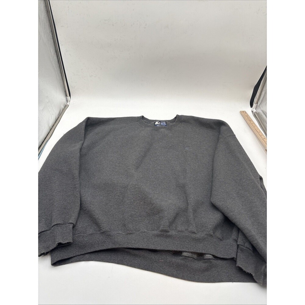 Starter Heavyweight Punk Sweatshirt 3XL Pro80 Pull Over Gray